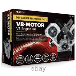 The Great V8 Engine Construction Set Transparent Model
