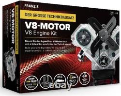 The Great V8 Engine Construction Set Transparent Model