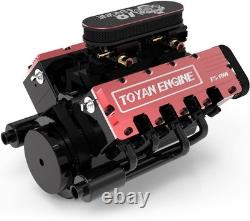 Toyan Motor V8 FS-V800 28cc DIY 4Stroke 8Cylinder RCNitro Engine Kit 2023 Model