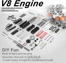 Toyan Motor V8 FS-V800 28cc DIY 4Stroke 8Cylinder RCNitro Engine Kit 2023 Model