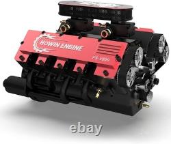 Toyan Motor V8 FS-V800 28cc DIY 4Stroke 8Cylinder RCNitro Engine Kit 2023 Model