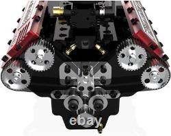 Toyan Motor V8 FS-V800 28cc DIY 4Stroke 8Cylinder RCNitro Engine Kit 2023 Model