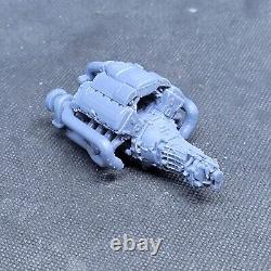Twin Turbo BOSS 302 Mustang Coyote model engine resin 3D printed 124-18 scale