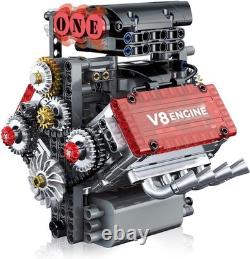 Ultimate STEM 478PCS V8 Engine Kit Build, Learn & Experience Real Engine Power