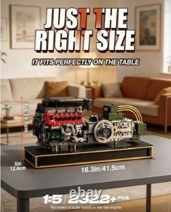 V12 Engine Model Kit that Runs Build Your Own Mechanical Set WE SHIP OVERSEAS
