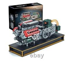 V12 Engine Model Kit that Runs Build Your Own Mechanical Set WE SHIP OVERSEAS
