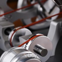 V4 Stirling Engine Model Electricity Generator 4 Cylinder Collection Toy Gifts