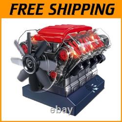 V8 Combustion Engine Model Kit That Runs Build Y=