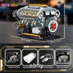 V8 Combustion Engine Model Kit That Runs Build Your Own STEM Mini V8