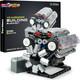 V8 Combustion Engine Model Kit That Runs Build Your Own Stem Mini V8 Mo Opens