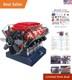V8 Combustion Engine Model Kit That Runs Build Your Own Stem Mini V8 Model