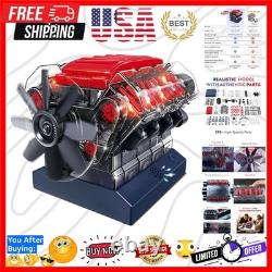 V8 Combustion Engine Model Kit That Runs Build Your Own STEM Mini V8 Model