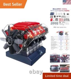 V8 Combustion Engine Model Kit That Runs Build Your Own STEM Mini V8 Model
