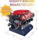 V8 Combustion Engine Model Kit That Runs Build Your Own Stem Mini V8 Model