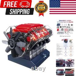 V8 Combustion Engine Model Kit That Runs Build Your Own STEM Mini V8 Model