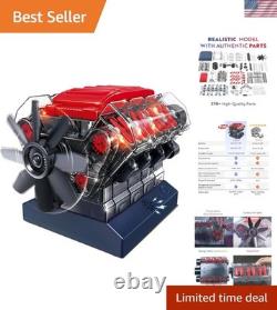 V8 Combustion Engine Model Kit That Runs Build Your Own STEM Mini V8 Model