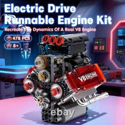 V8 Combustion Engine Model Kit That Runs Build Your Own STEM Mini V8 Model Eng