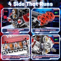 V8 Combustion Engine Model Kit That Runs Build Your Own STEM Mini V8 Model Eng