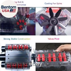 V8 Combustion Engine Model Kit That Runs Build Your Own STEM Mini V8 Model Eng
