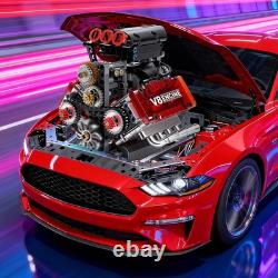 V8 Combustion Engine Model Kit That Runs Build Your Own STEM Mini V8 Model Eng
