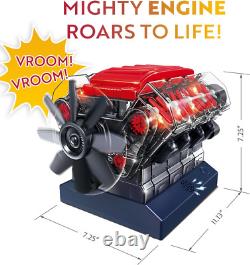 V8 Combustion Engine Model Kit That Runs Build Your Own STEM Mini V8 Model Eng