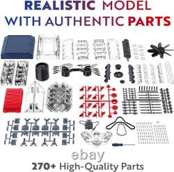 V8 Combustion Engine Model Kit That Runs Build Your Own STEM Mini V8 Model Kit
