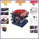 V8 Combustion Engine Model Kit With Working Motor, 270 Parts