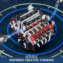 V8 Engine Building Set, 2718 Pcs Model Kit for Adults 14+