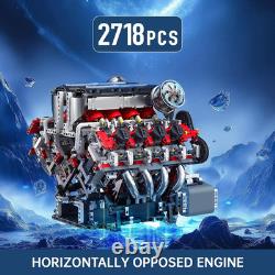 V8 Engine Building Set, 2718 Pcs Model Kit for Adults 14+
