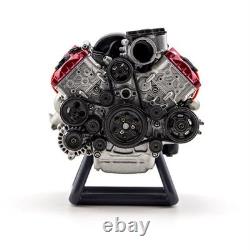 V8 Engine Model Kit DIY Assembly Simulation Metal Engine Build Toy 14+