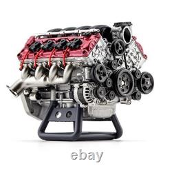 V8 Engine Model Kit DIY Assembly Simulation Metal Engine Build Toy 14+