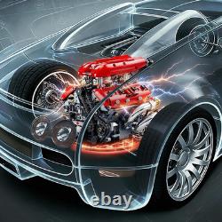 V8 Engine Model Kit That Runs, 1370PCS 8-Cylinder Engine Building