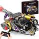 V8 Engine Model Kit That Works, Build Your Own Visible Car Motor 8-cylinder 13