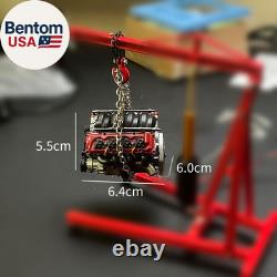 V8 Engine Model Kit That Works, MAD 3D Printing V8 Engine for AX90104 SCX10? Cap