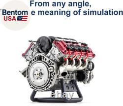 V8 Engine Model Kit That Works, MAD 3D Printing V8 Engine for AX90104 SCX10? Cap
