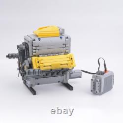 V8 Engine Motor Model Building Kit 945 Pieces