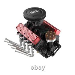 V8 Engine RC 28cc 1/10 Car Running Model Kit DIY Assembly