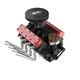 V8 Engine Rc 28cc 1/10 Car Running Model Kit Diy Assembly