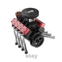 V8 Engine RC 28cc 1/10 Car Running Model Kit DIY Assembly