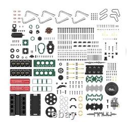 V8 Engine RC 28cc 1/10 Car Running Model Kit DIY Assembly