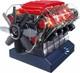 V8 Internal Combustion Ohc Engine Motor Working Model Haynes Kit Box New