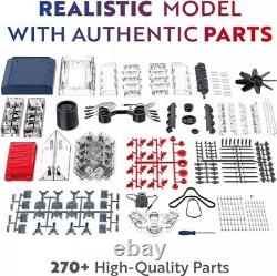 V8 Internal Combustion Ohc Engine Motor Working Model Haynes Kit Box New
