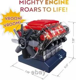 V8 Internal Combustion Ohc Engine Motor Working Model Haynes Kit Box New