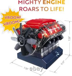 V8 Internal Combustion Ohc Engine Motor Working Model Haynes Kit Box New