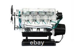 V8 Motor Engine Kit 13 Plastic Model Kit Franzis