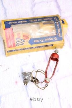 VINTAGE 1950's HERKIMER OK Co2 MODEL AIRPLANE ENGINE MOTOR with BOX RARE