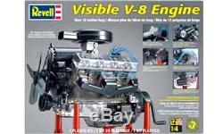 VISIBLE V8 Internal Combustion OHC Engine Motor Working Model Haynes Kit Box NEW