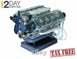 VISIBLE V8 internal combustion OHC engine motor working model Haynes Kit Box NEW