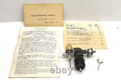 V. Rare 1940s Bantam Products #19 1/7 Horsepower Model Airplane Motor + Orig Box