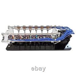 V-Shaped Electromagnet Engine Model 12-Coil Version Motor Model Teach DIY Tool